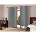 Ver imagem 1 de Cortina Blackout Tecido Quarto Casal Sala 3,00x2,30 M - Cinza
