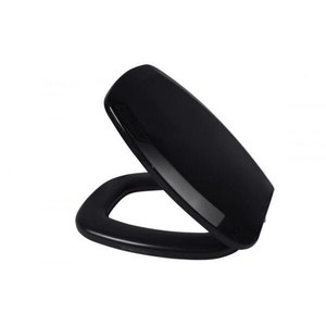 Assento Almofadado Retangular Preto