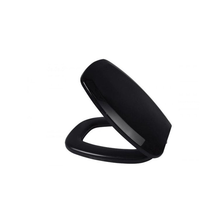 Assento Almofadado Retangular Preto