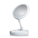 Ver imagem 1 de Espelho de Luz LED Dobravel Aumenta 10x Maquiagem Portátil