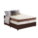 Ver imagem 1 de Cama Box Casal: Colchão Molas Anjos Superlastic King Best + Base Courano Brown(138x188)