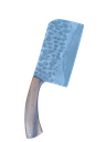 Ver imagem 1 de Cutelo Aço Carbono 32cm com Bainha de Couro Artesanal