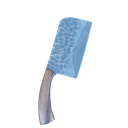 Ver imagem 1 de Cutelo Aço Carbono 32cm com Bainha de Couro Artesanal