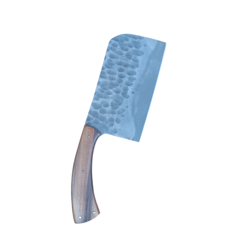 Cutelo Aço Carbono 32cm com Bainha de Couro Artesanal