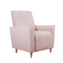 Ver imagem 3 de Kit Amamentação Poltrona + Puff + Almofada Julia Suede Rosa Bebe Inova Decorações