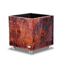 Ver imagem 1 de Cachepot Brinox Quadrado 45X45Cm Pu-Decorline 3092-204