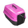 Caixa De Transporte N.2 Cão Cachorro Gato Pequena Rosa - 1