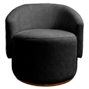 Ver imagem 5 de Kit 02 Poltrona Decorativa Orgânica Espanha para Sala Bouclê:preto