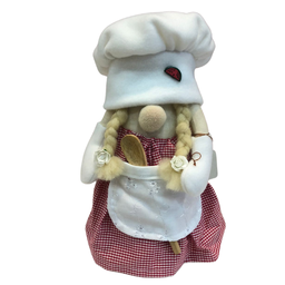 Papai Noel Natalino Atesanal 30cm:Papai Noel Vermelho 30cm - 6