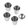 Cantil Porta Bebida De Bolso 230ml Inox Whisky Vodka Rum - 4