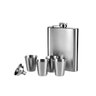 Cantil Porta Bebida De Bolso 230ml Inox Whisky Vodka Rum - 1