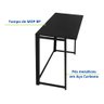 Mesa Escrivaninha Dobrável Estudo Escritório Home Office Notebook Estilo Industrial - 2