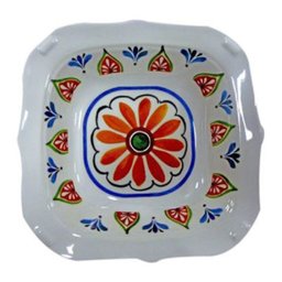 Cinco unidades Tigela Melamina Quadrada Inverno Premium 14Cm - 1