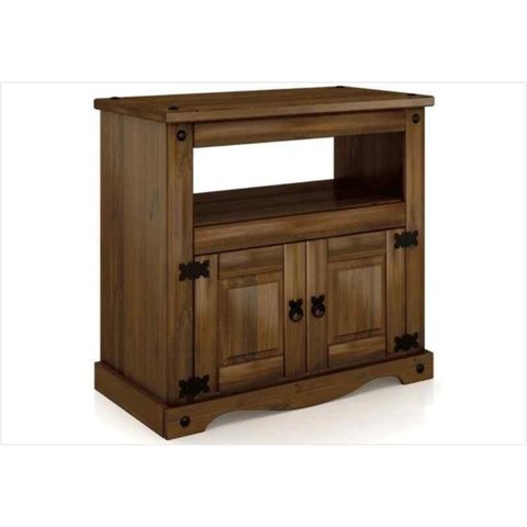 Rack Pequeno 02 Portas Linha Imperial Mpo Móveis