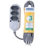 Extensão Elétrica com 3 tomadas 2P + T 250V Tramontina - 1
