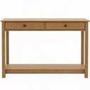 Ver imagem 2 de Aparador Madeira Maciça para Sala 2 Gavetas 120cm Ethos F06 Freijó - Lyam Decor