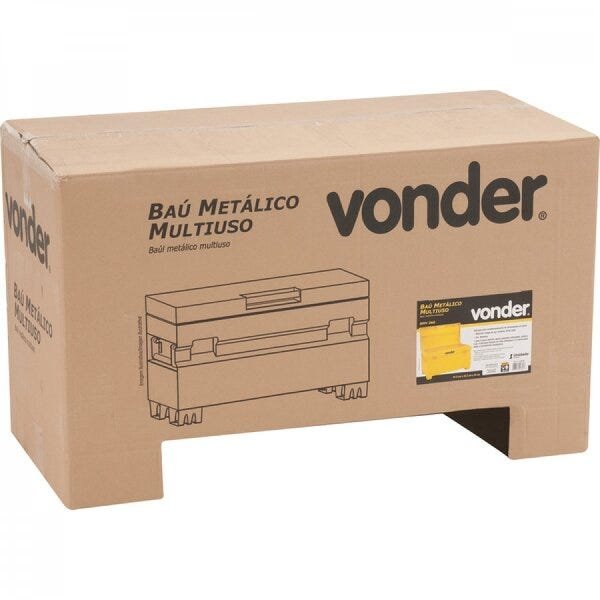 Baú metálico multiuso BMV 360 Vonder - 7