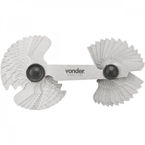 Cálibre/pente de rosca com 52 lâminas CR 052 Vonder