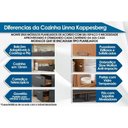 Ver imagem 2 de Armário Cozinha Linna T730 C/ 1 Porta 40cm Canela - Kappesberg