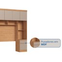 Ver imagem 7 de Módulo Ponte Casal Queen 6 Portas 1 Gaveta Infinity