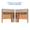 Módulo Ponte Casal Queen 6 Portas 1 Gaveta Infinity - 5