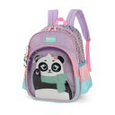 Ver imagem 2 de Mochila de Costas Infantil 16" Up4you Panda Petit Lilás - Luxcel