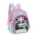 Ver imagem 1 de Mochila de Costas Infantil 16" Up4you Panda Petit Lilás - Luxcel