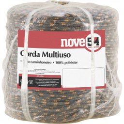 Corda multiuso 8 mm x 228 m cinza Nove54 - 3