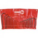 Ver imagem 2 de Jogo de chaves allen 15 mm a 10 mm e 1/16" a 3/8" com 25 peças Nove54