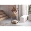 Ver imagem 4 de Mesa Lateral 400 Luna 28090 Hanover/dourado