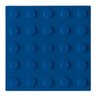 Kit 16 Peças Piso Tátil Pvc Argamassado Alerta Direcional:azul Alerta/25x25 - 1