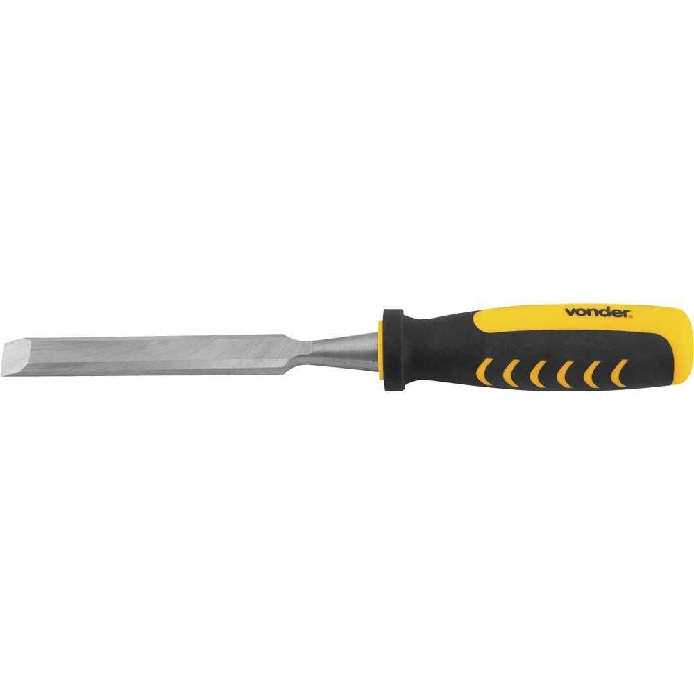 Formão Chanfrado com Cabo em Pvc 5/8" Vonder