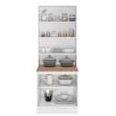 Ver imagem 2 de Paneleiro Cristaleira 4 Portas Olivia