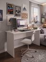 Ver imagem 5 de Mesa Computador/Notebook Diretor 150cm Branca