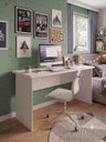 Ver imagem 4 de Mesa Computador/Notebook Diretor 150cm Branca