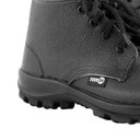 Ver imagem 2 de Botina com solado em poliuretano monodensidade com cadarço com biqueira nº 38 BCN 0038 Nove54