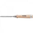 Ver imagem 3 de Formão goivado 8 mm com cabo de madeira Vonder