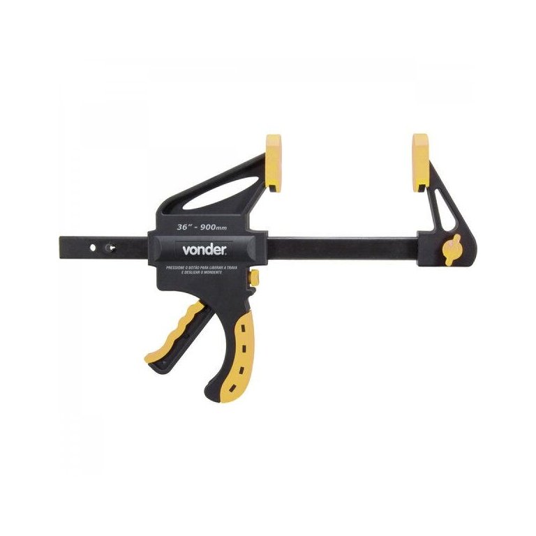 Grampo tipo sargento de aperto rápido 6" GA 606 Vonder