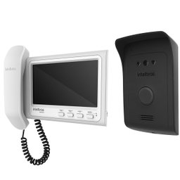 Video Porteiro Intelbras Ivr 1070 Hs com Camera Preto e Branco Intelbras 4520053 - 1