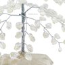 Árvore de Pedra Cristal Natural Quartzo Transparente 20cm - 2