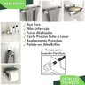 Kit Acessórios Para Banheiro Inox 6 Peças ELG - 2
