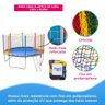 Rede Proteção para Cama Elástica Pula Pula de 3m/3,05 Planet Kids Brinquedos - 2