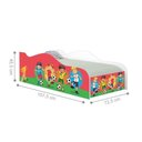 Ver imagem 3 de Mini Cama Fun Futebol Meninos Infantil com Colchão