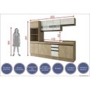 Ver imagem 5 de Cozinha Completa 5 Peças A2691 (Não acompanha Pia) Amália Casamia