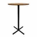 Ver imagem 6 de Mesa Alta Bistrô Industrial Área Gourmet Cali Cor: Louro Freijó - Kmj