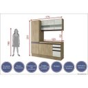 Ver imagem 4 de Cozinha Compacta 3 Peças A2696 (Não acompanha Pia) Amália Casamia