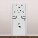 Ver imagem 1 de Adesivo Decorativo para Porta Gatinho