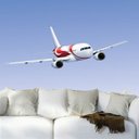 Ver imagem 1 de Adesivo Decorativo de Parede Avião