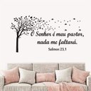 Ver imagem 1 de Adesivo De Parede Salmo 23 - O senhor é meu pastor nada me faltará