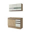 Ver imagem 2 de Cozinha Compacta 2 Peças A2699 (Não acompanha Pia) Amália Casamia